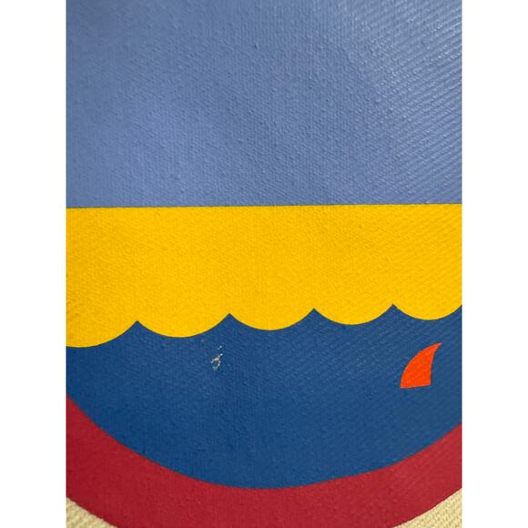 Jonathan Adler Mailbu Sunglasses Canvas Shoulder Bag - Picture 5 of 9